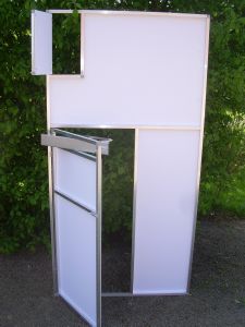 Panneau de volière aluminium sur mesure