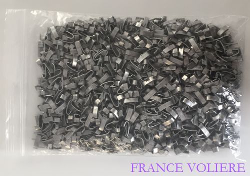 Agrafe grillage inox 4mm