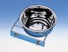 Mangeoire inox 2 vis - 18cm