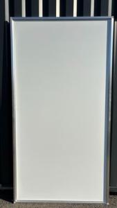 Panneau de volière aluminium avec plaque dibond blanc 3 mm